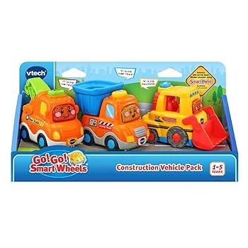 Go! Go! Smart Wheels ミニカーセット Amazon.com: VTech Go! Go! Smart Wheels Cool Vehicles 2-Pack